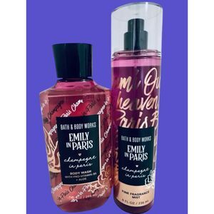 Bath & Body Works Emily In Paris Champagne In Paris Fragrance Mist & Body Wash
